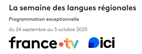 La semaine des langues régionales du 24 au 3 octobre 2025