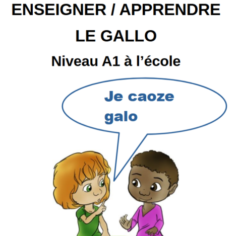 Le Livret pédagogique : enseigner le gallo à l'école