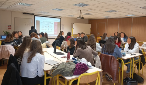 Animation auprès des étudiants de l'ISFEC Bretagne