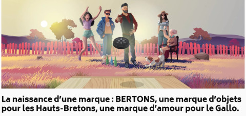 Un partenariat entre Divaskell Breizh et Bertons pour afficher son appartenance au pays gallo